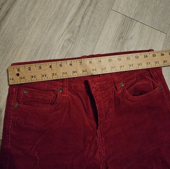 Red Velvet Corduroy Pants 👖 - Picture 4 of 6